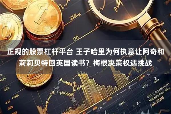 正规的股票杠杆平台 王子哈里为何执意让阿奇和莉莉贝特回英国读书？梅根决策权遇挑战